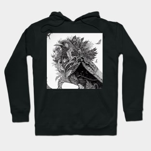 Inked Avian Hoodie